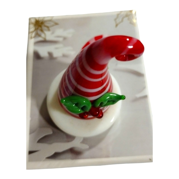 Pier‎ 1 Glass Santa Hat Collectable - Picture 5 of 10